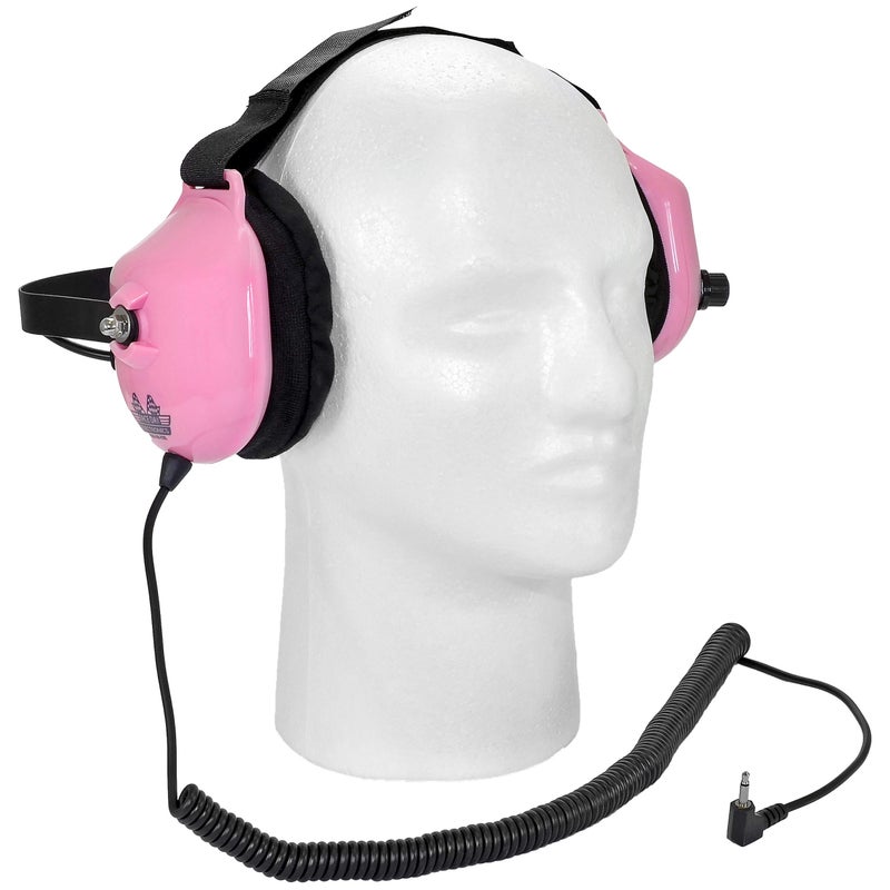 Race Day Electronics Noise-Reducing Race Scanner Headphones - Pink - High-Fidelity Sound, Comfortable Fit, RDE-058-PINK - Image 2
